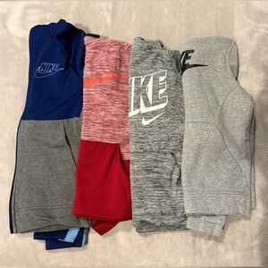 Nike Kids' Blue, Red, and Gray Sweatpants & Joggers
